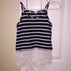 striped tank top